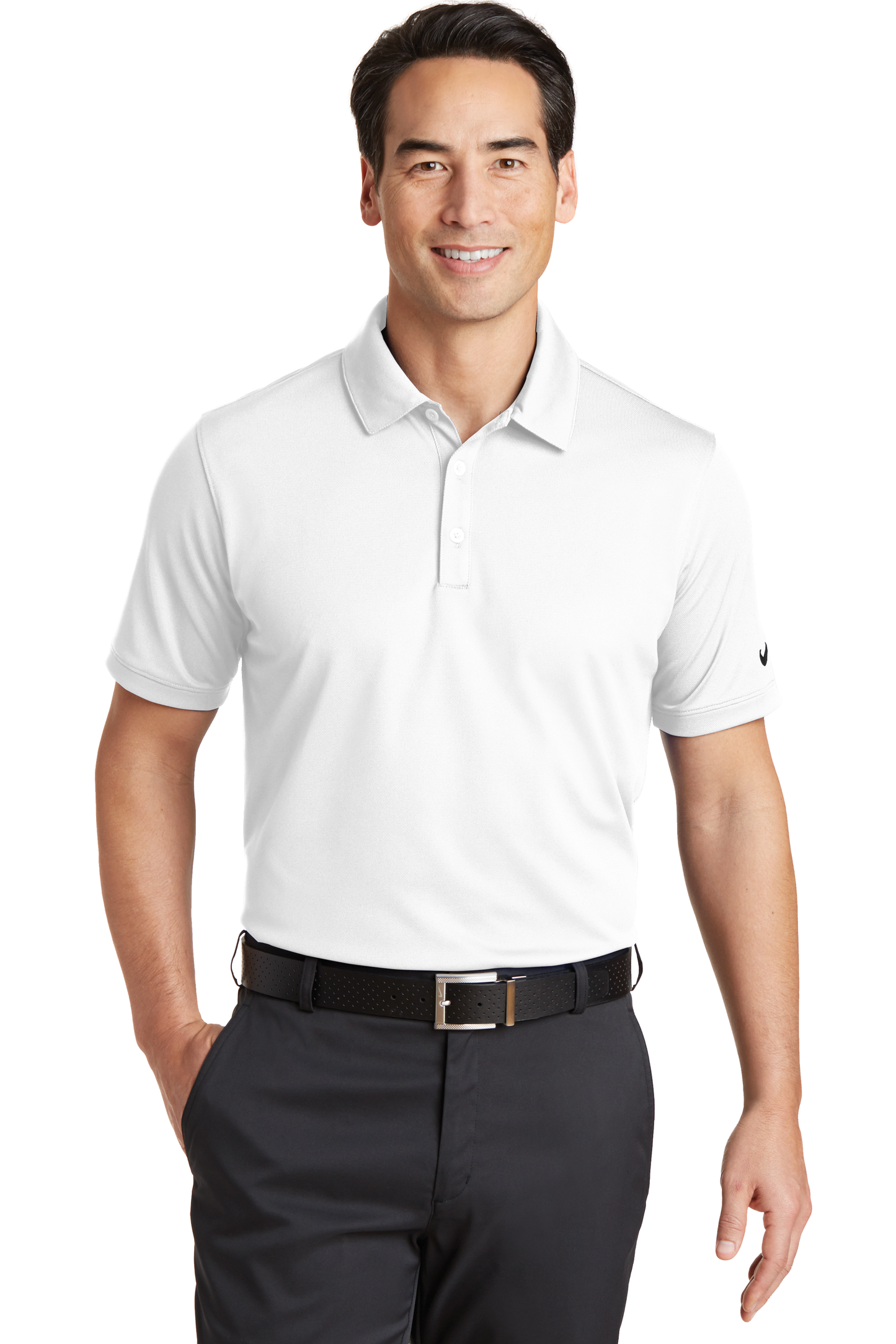 Nike Dri-Fit Solid Icon Pique Modern Fit Polo