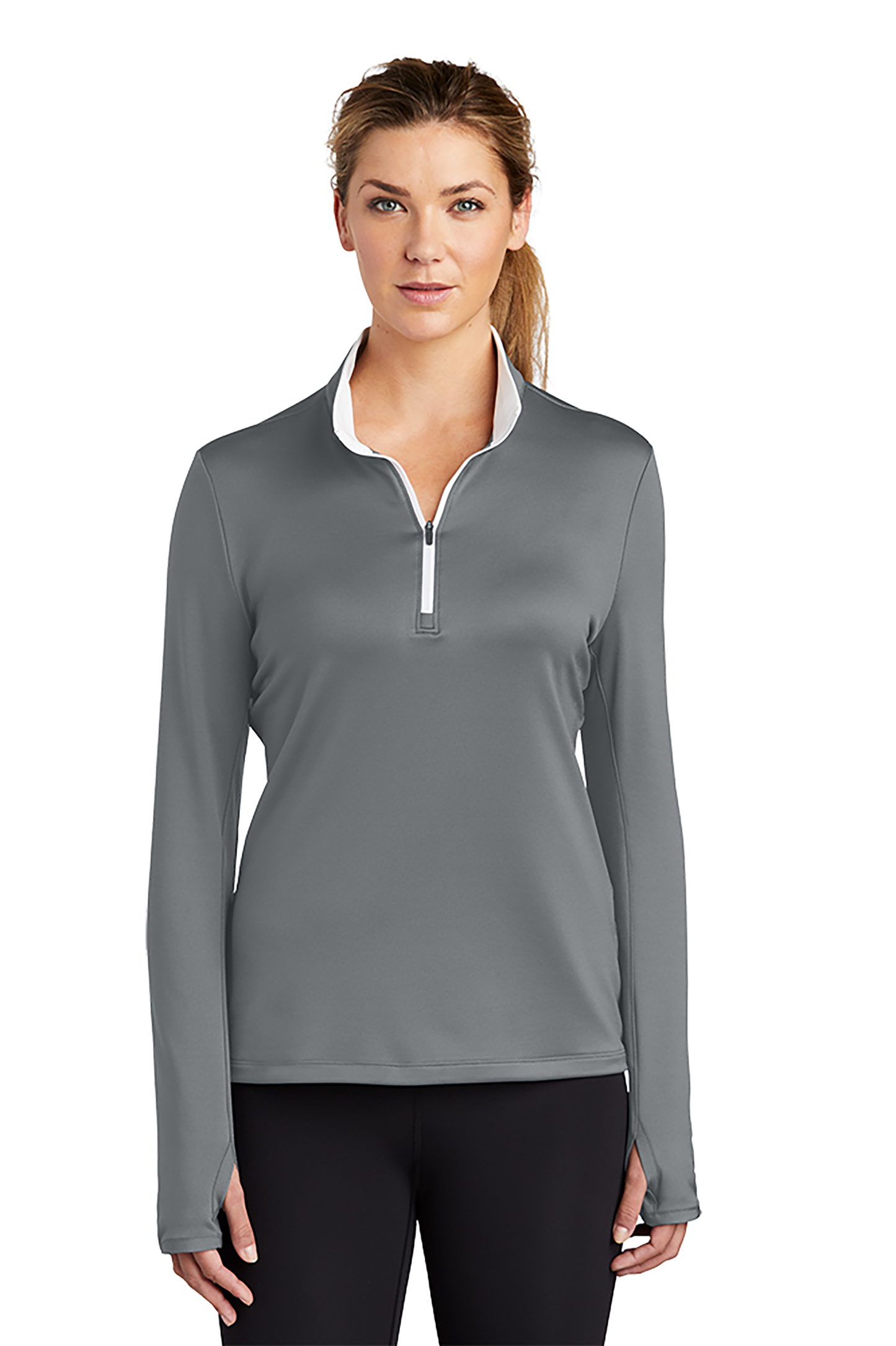 Nike Ladies Dri-FIT Stretch 1/2-Zip Cover-Up