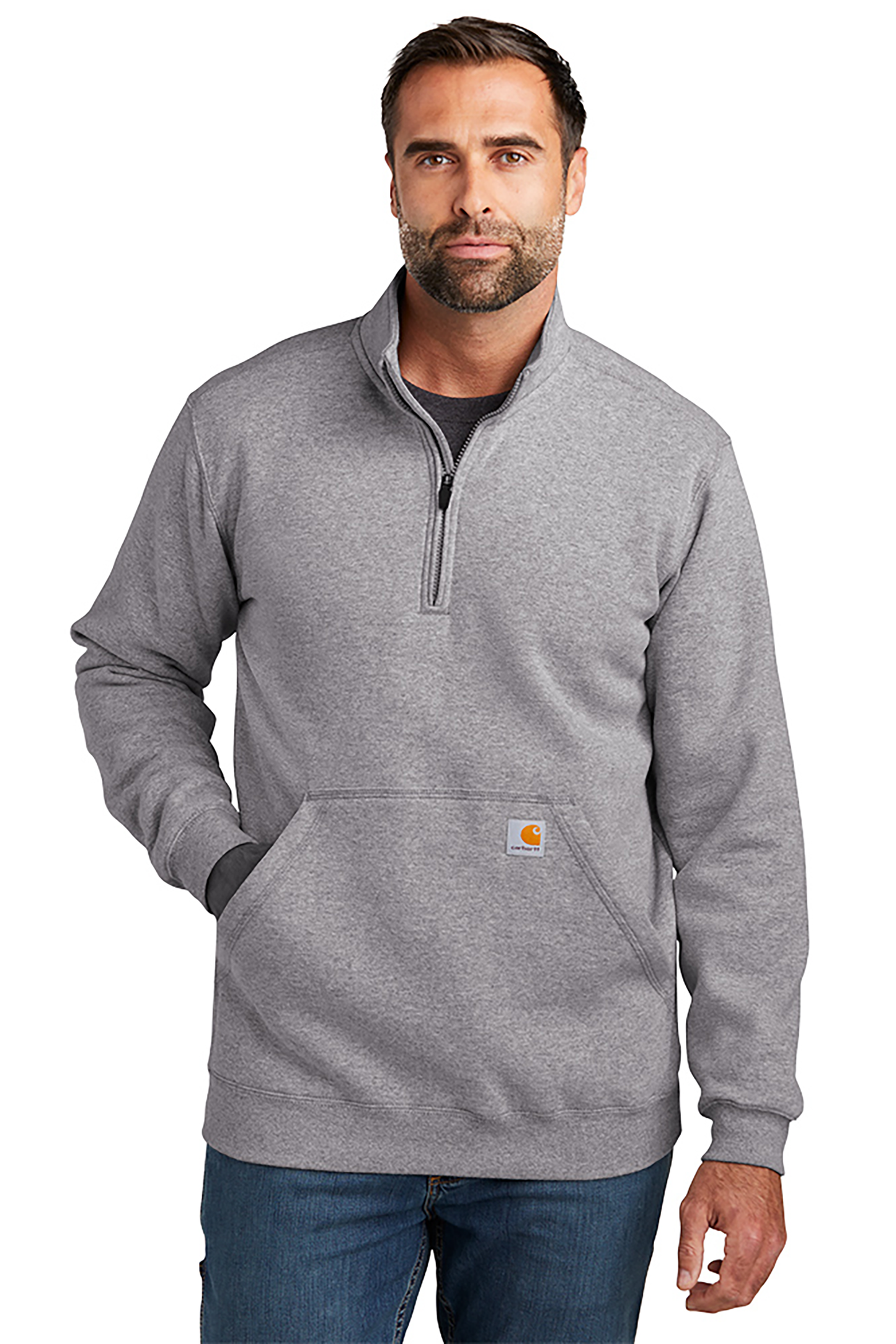 Carhartt Midweight 1/4-Zip Mock Neck Sweatshirt