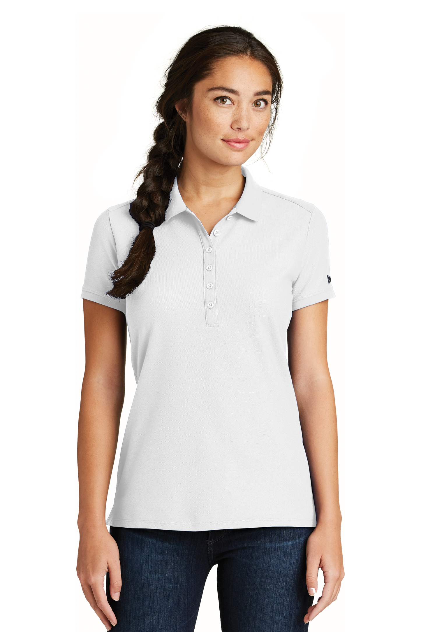 New Era Ladies Venue Home Plate Polo