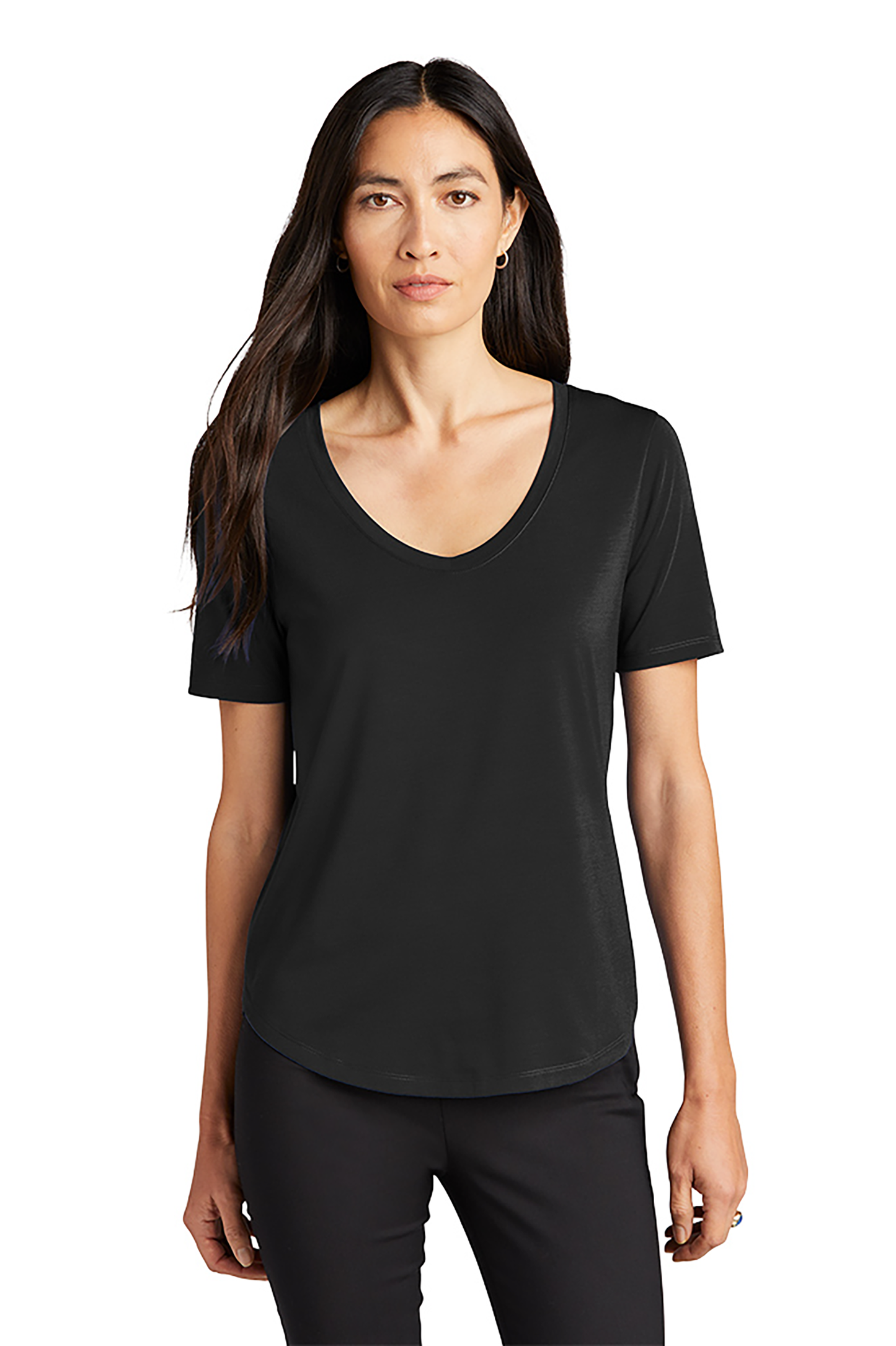 Mercer+Mettle Women’s Stretch Jersey Relaxed Scoop