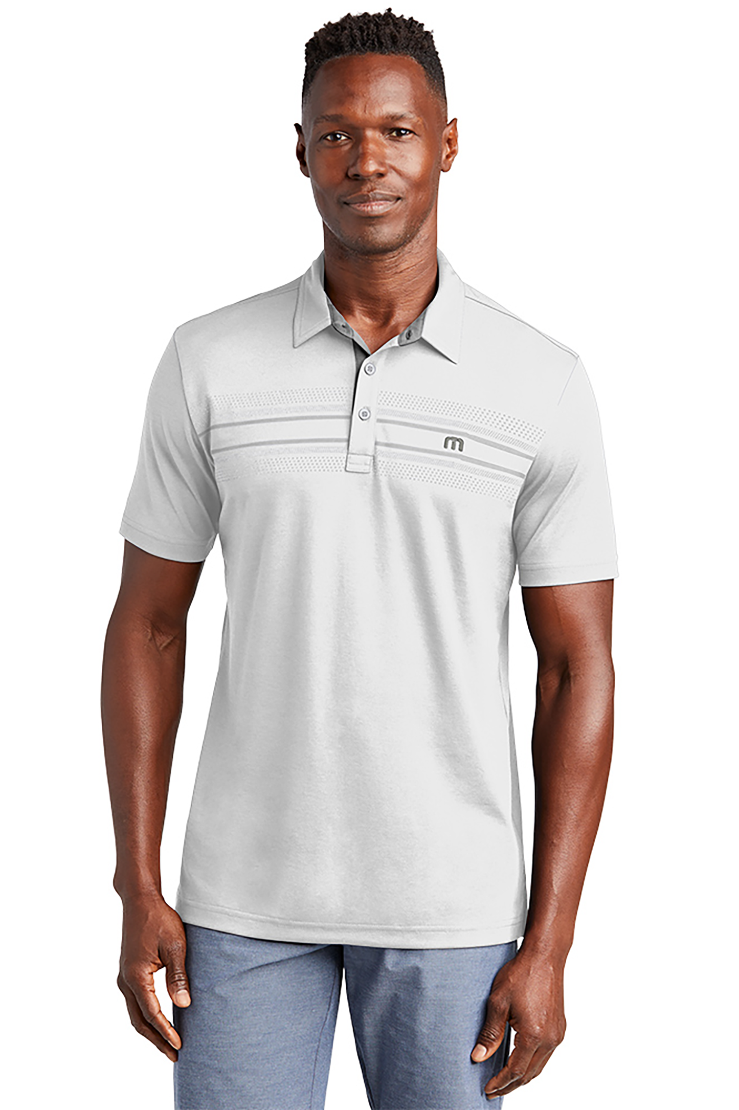 TravisMathew Monterey Chest Stripe Polo