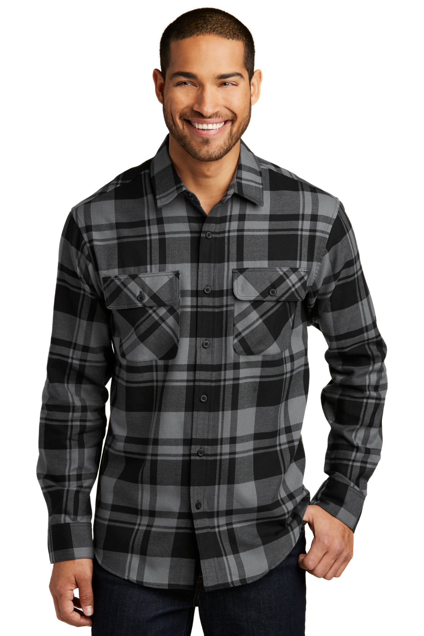Port Authority Plaid Flannel Shirt