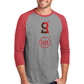 District Perfect Tri 3/4-Sleeve Raglan