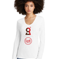 District Women’s Perfect Tri Long Sleeve V-Neck Tee