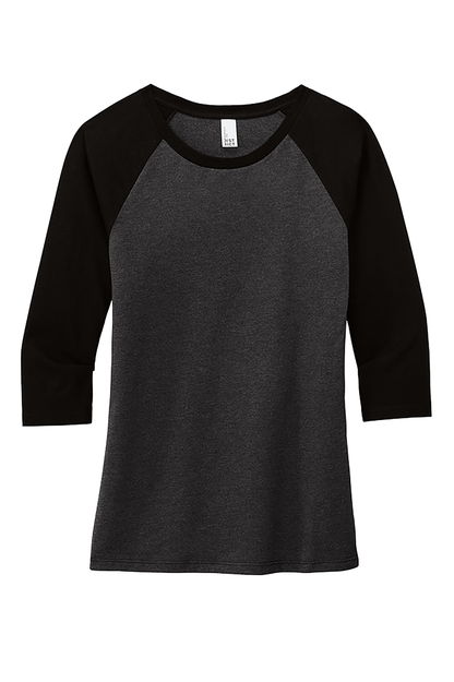 District Women’s Perfect Tri 3/4-Sleeve Raglan