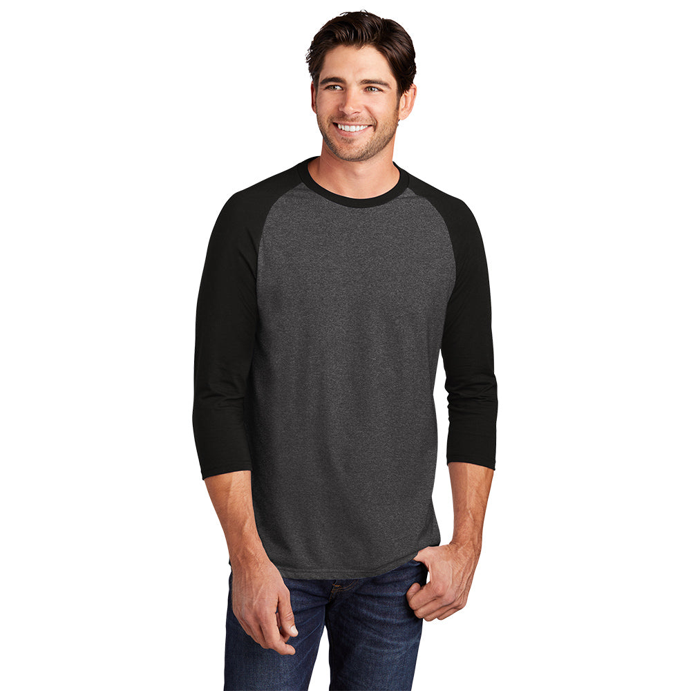District Perfect Tri 3/4-Sleeve Raglan