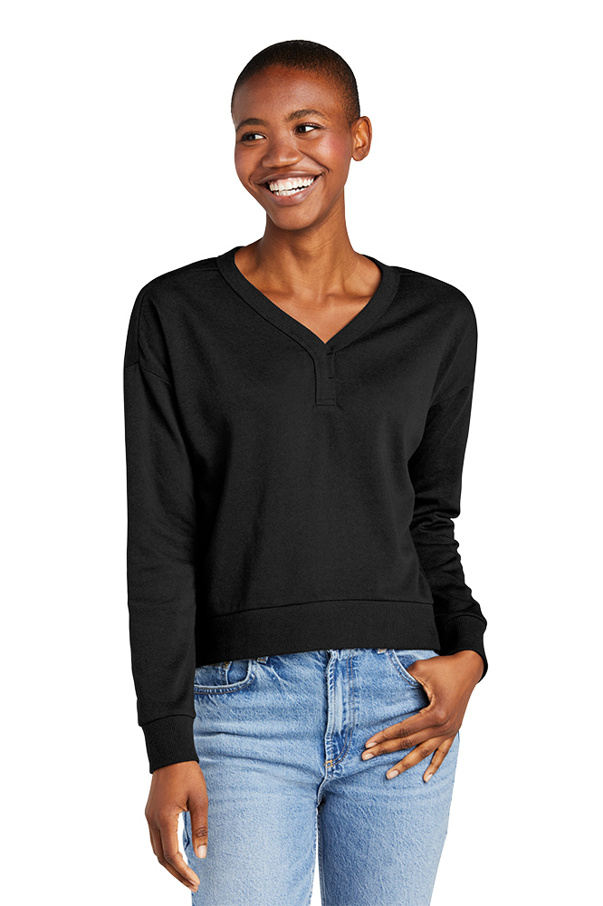 District Women’s Perfect Tri Fleece V-Neck Sweatshirt