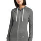 New Era Ladies Sueded Cotton Blend Full-Zip Hoodie